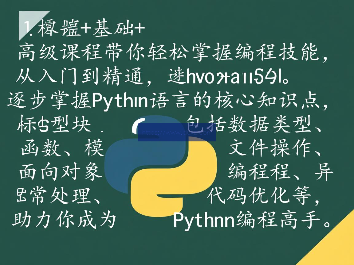 Python基础+高级课程带你轻松掌握编程技能 云原生; 容器化; 微服务; Kubernetes; Docker; Orchestration; DevOps; 持续集成/持续部署 (CI/CD); 自动化运维; 弹性伸缩; 分布式系统; 负载均衡; 服务网格; 容器编排; 容器镜像; 微服务治理; 服务发现; 配置管理; 监控与日志; 云原生安全; 云原生应用; 云原生架构; 云原生生态; 容器云; 无服务器计算; 云原生数据库; 云原生存储; 云原生网络; 云原生数据湖; 云原生机器学习; 云原生测试; 云原生性能优化; 云原生可观察性; 云原生治理; 云原生最佳实践; 云原生文化; 云原生社区; 云原生标准与规范; 云原生未来发展。 第1张 Python基础+高级课程带你轻松掌握编程技能 云原生; 容器化; 微服务; Kubernetes; Docker; Orchestration; DevOps; 持续集成/持续部署 (CI/CD); 自动化运维; 弹性伸缩; 分布式系统; 负载均衡; 服务网格; 容器编排; 容器镜像; 微服务治理; 服务发现; 配置管理; 监控与日志; 云原生安全; 云原生应用; 云原生架构; 云原生生态; 容器云; 无服务器计算; 云原生数据库; 云原生存储; 云原生网络; 云原生数据湖; 云原生机器学习; 云原生测试; 云原生性能优化; 云原生可观察性; 云原生治理; 云原生最佳实践; 云原生文化; 云原生社区; 云原生标准与规范; 云原生未来发展。 第1张